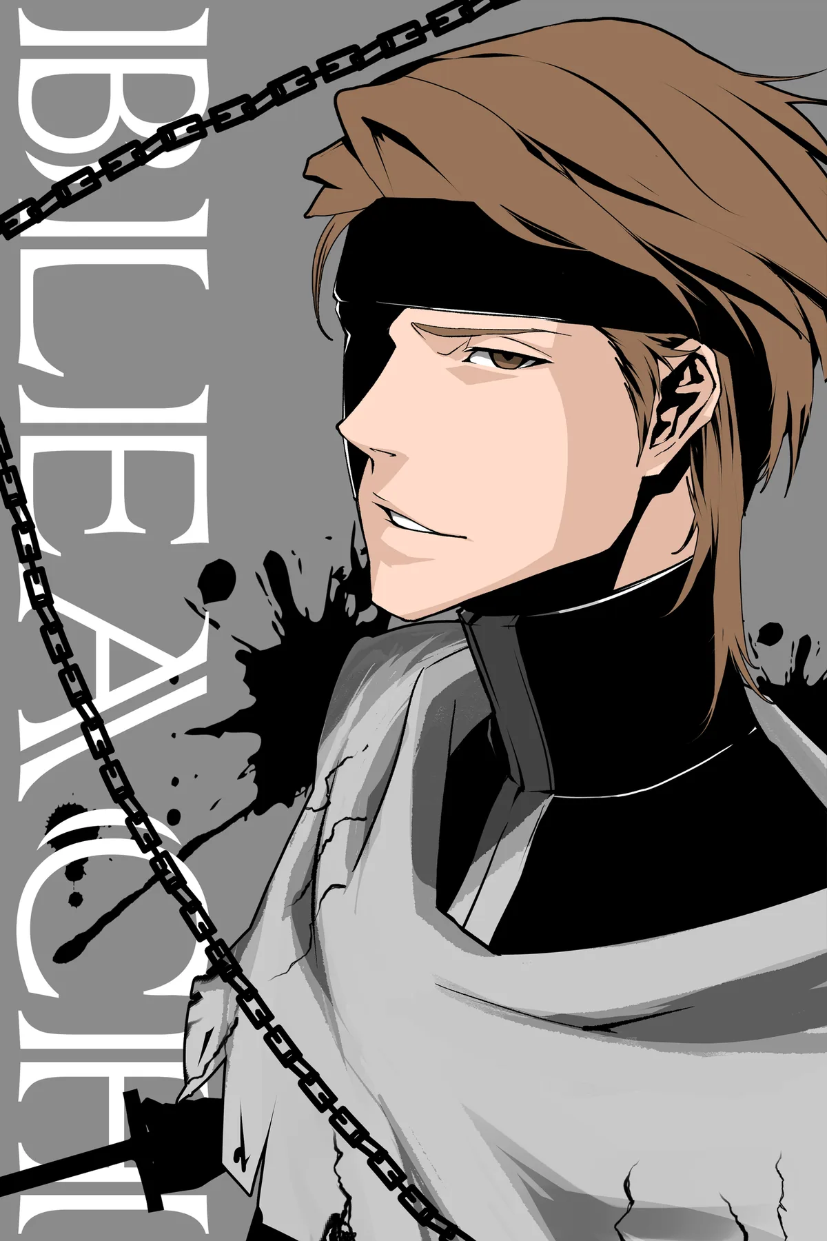 Sosuke Aizen poster, Bleach, full artwork