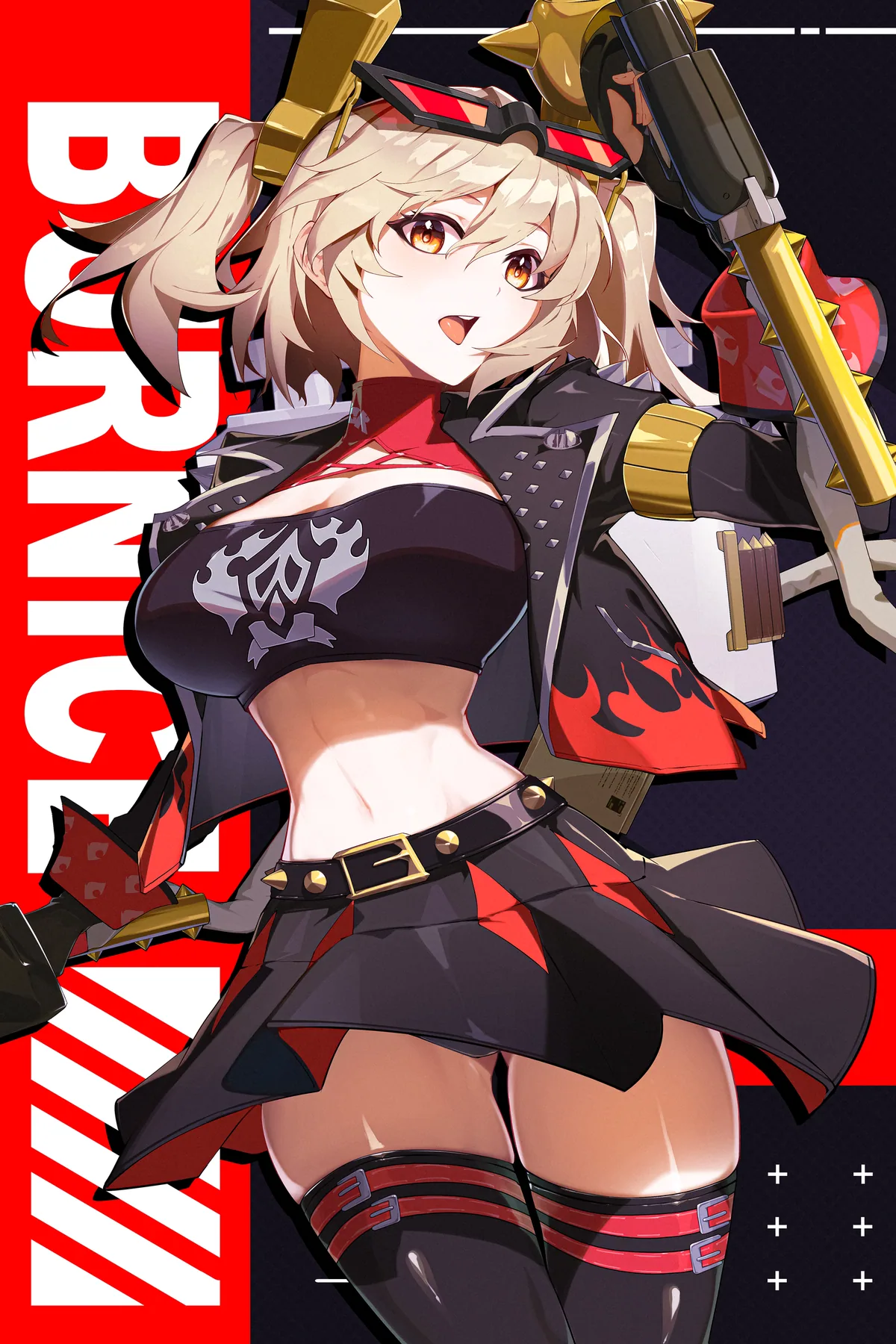 Burnice White poster, Zenless Zone Zero, full artwork