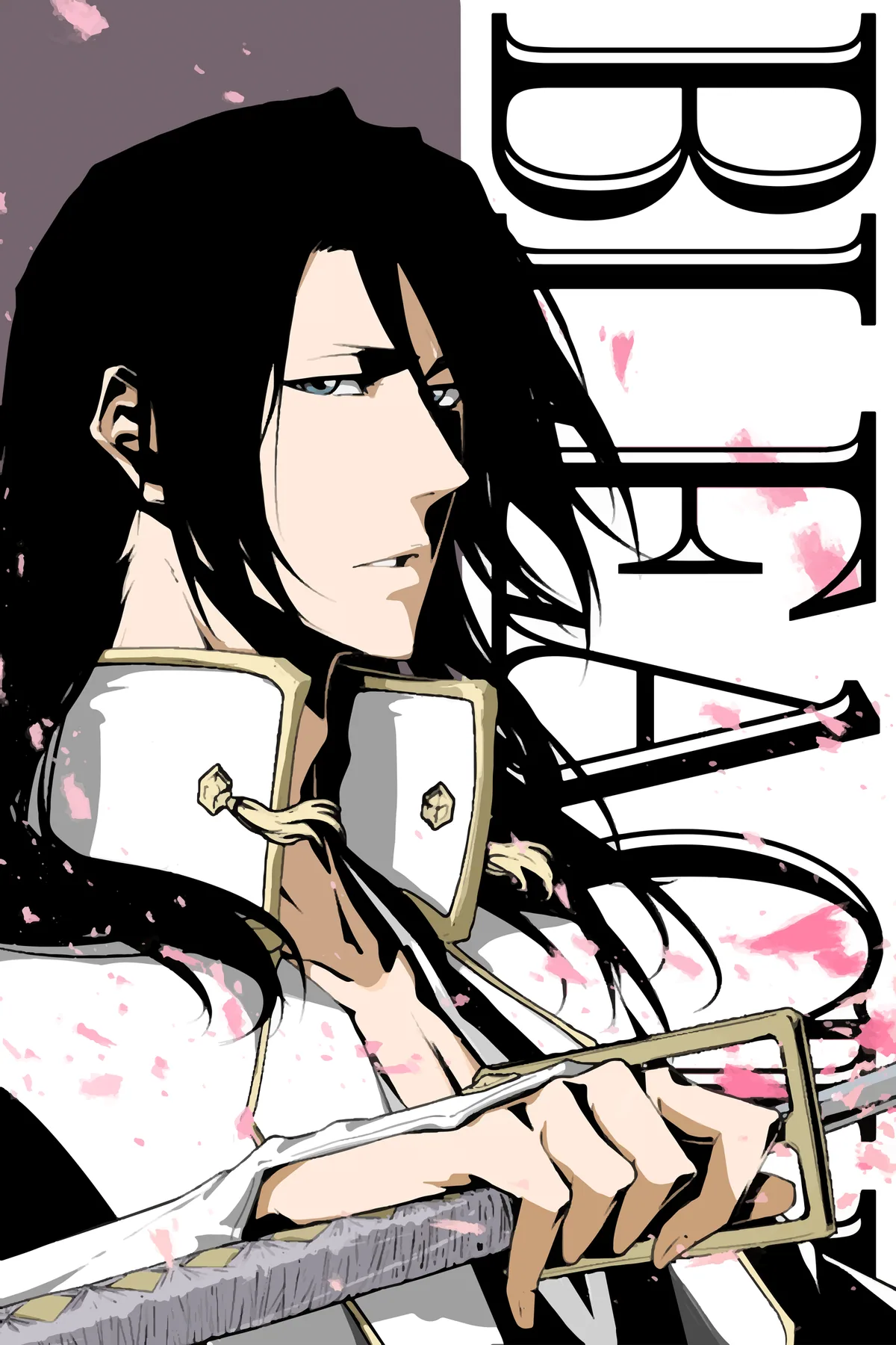 Byakuya Kuchiki poster, Bleach, full artwork