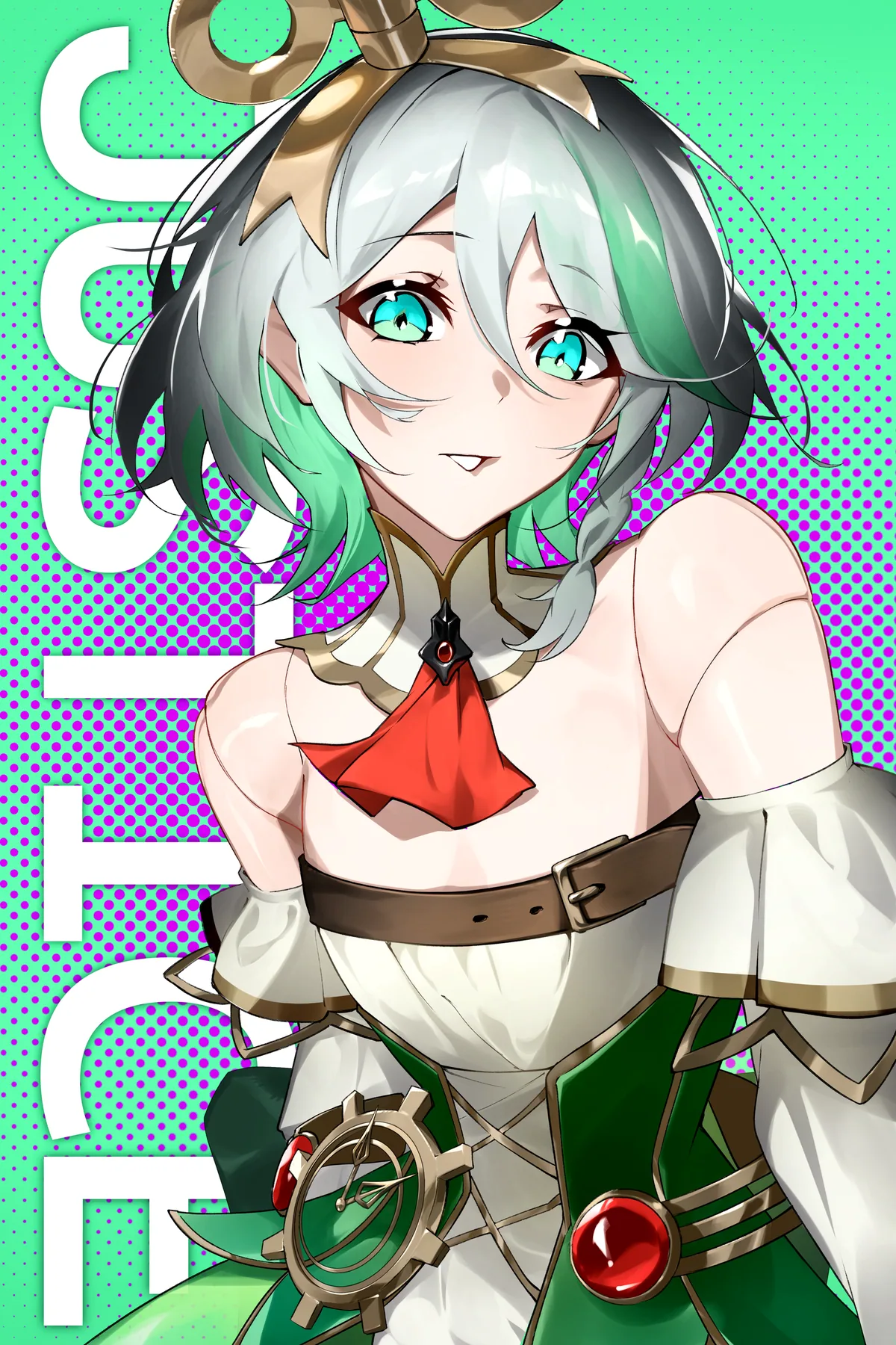 Cecilia Immergreen poster, Hololive English -Justice-, full artwork