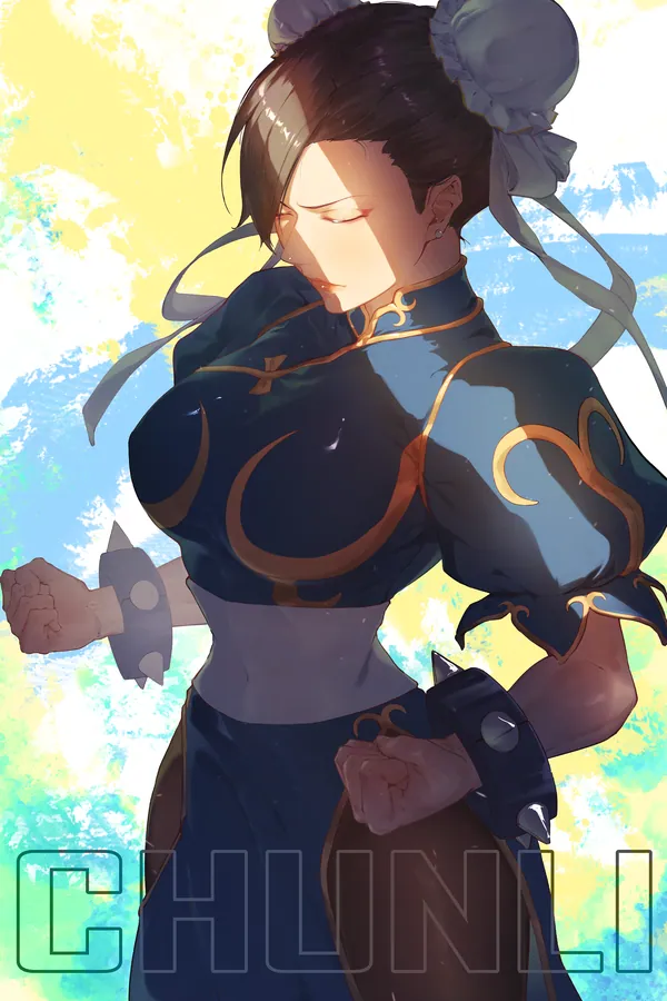 Chun-Li poster, Street Fighter