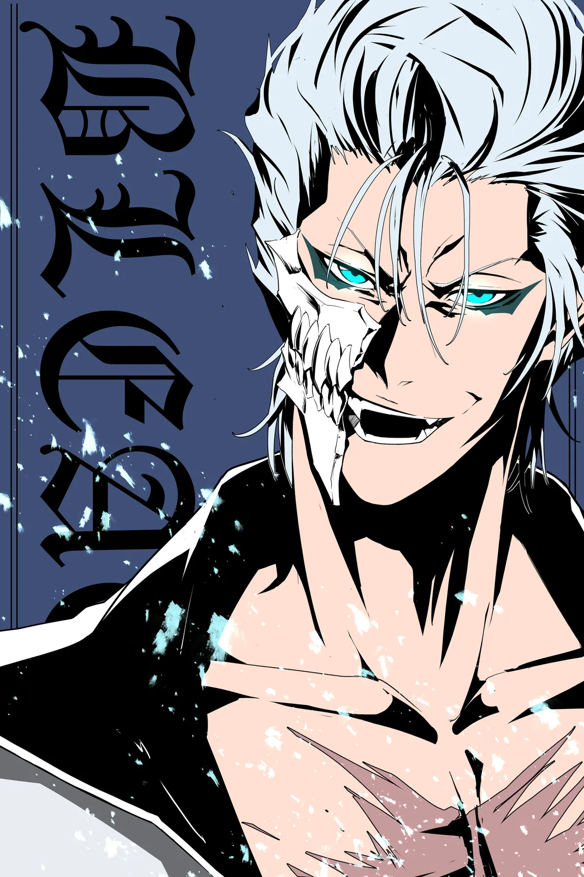 Grimmjow Jaegerjaquez poster, Bleach, full artwork