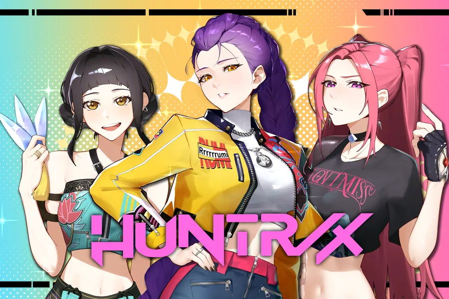 HUNTR/X poster, KPop Demon Hunters