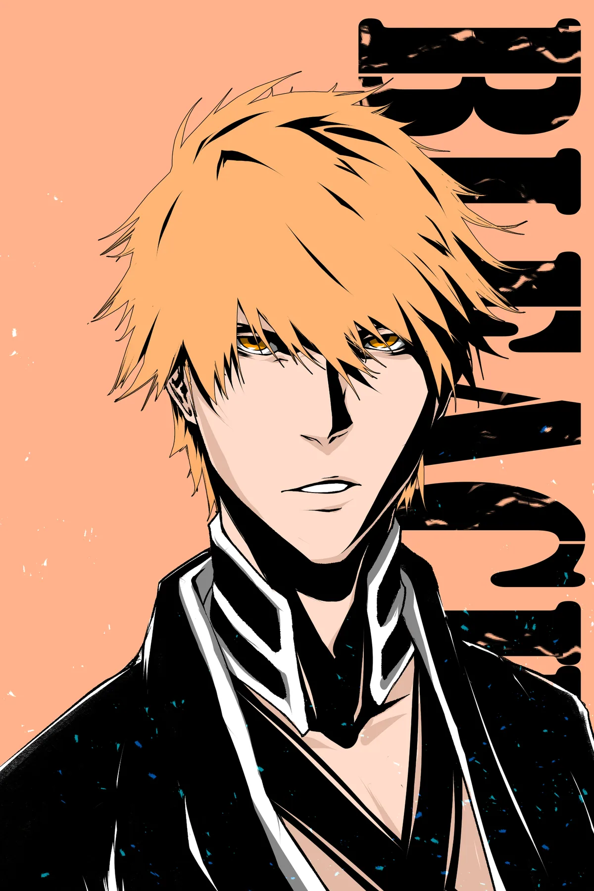 Ichigo Kurosaki poster, Bleach, full artwork