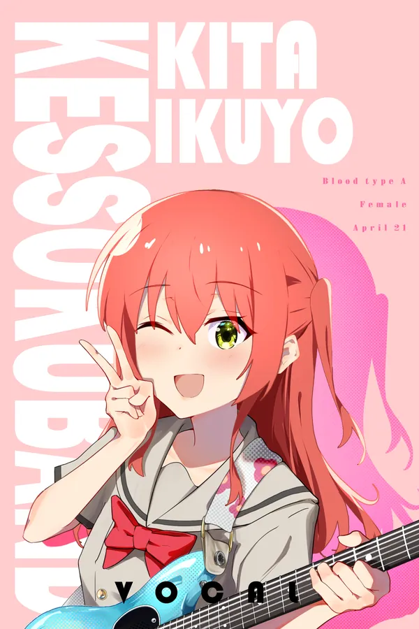 Ikuyo Kita poster, Bocchi the Rock!