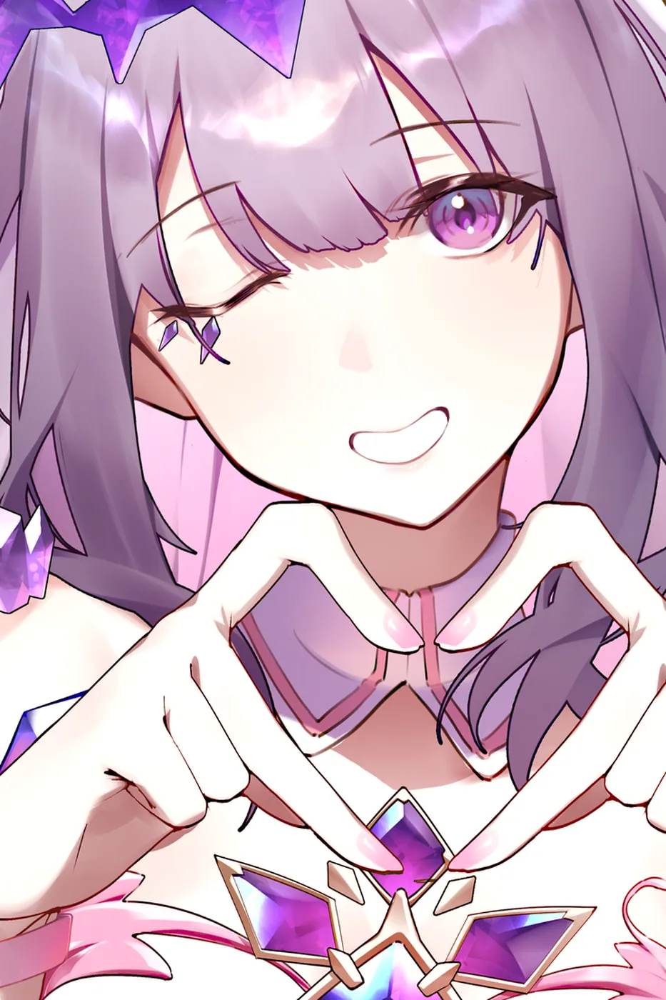Close-up detail of the Koseki Bijou artwork