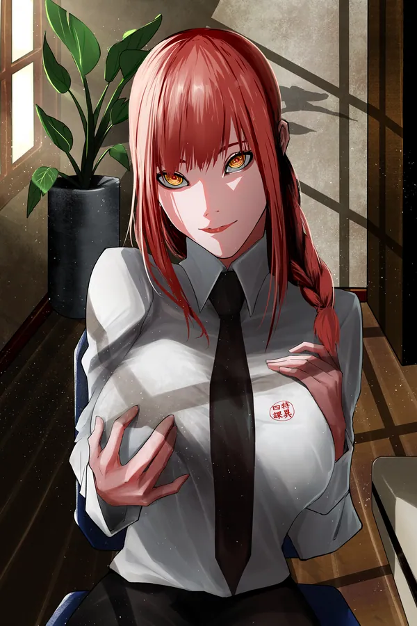 Makima poster, Chainsaw Man