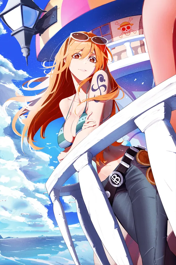 Nami poster, One Piece