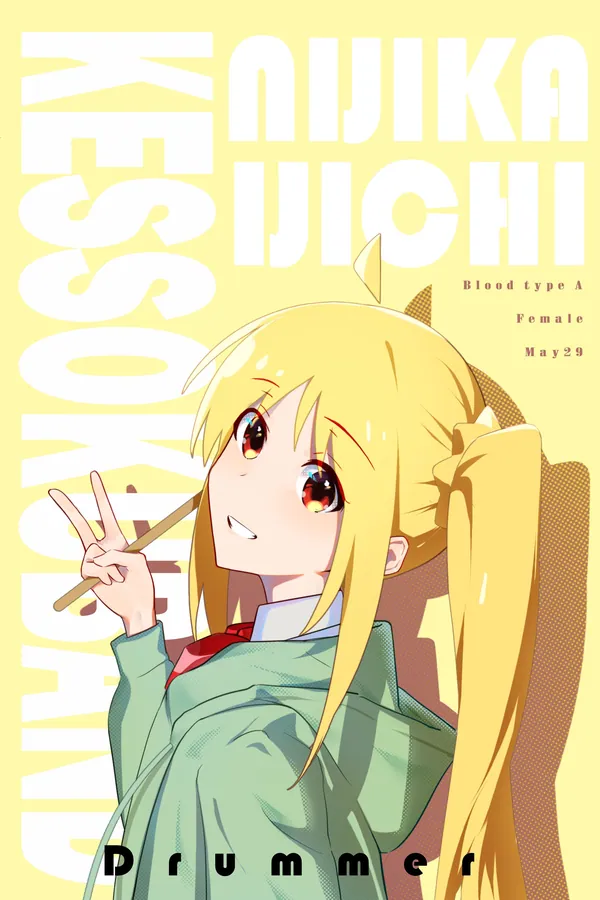 Nijika Ijichi poster, Bocchi the Rock!