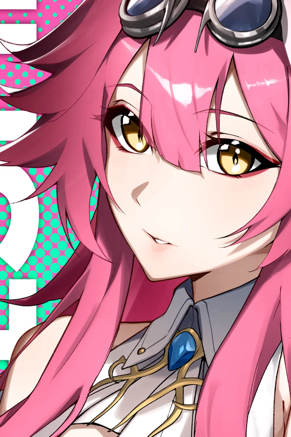 Close-up detail of the Raora Panthera artwork