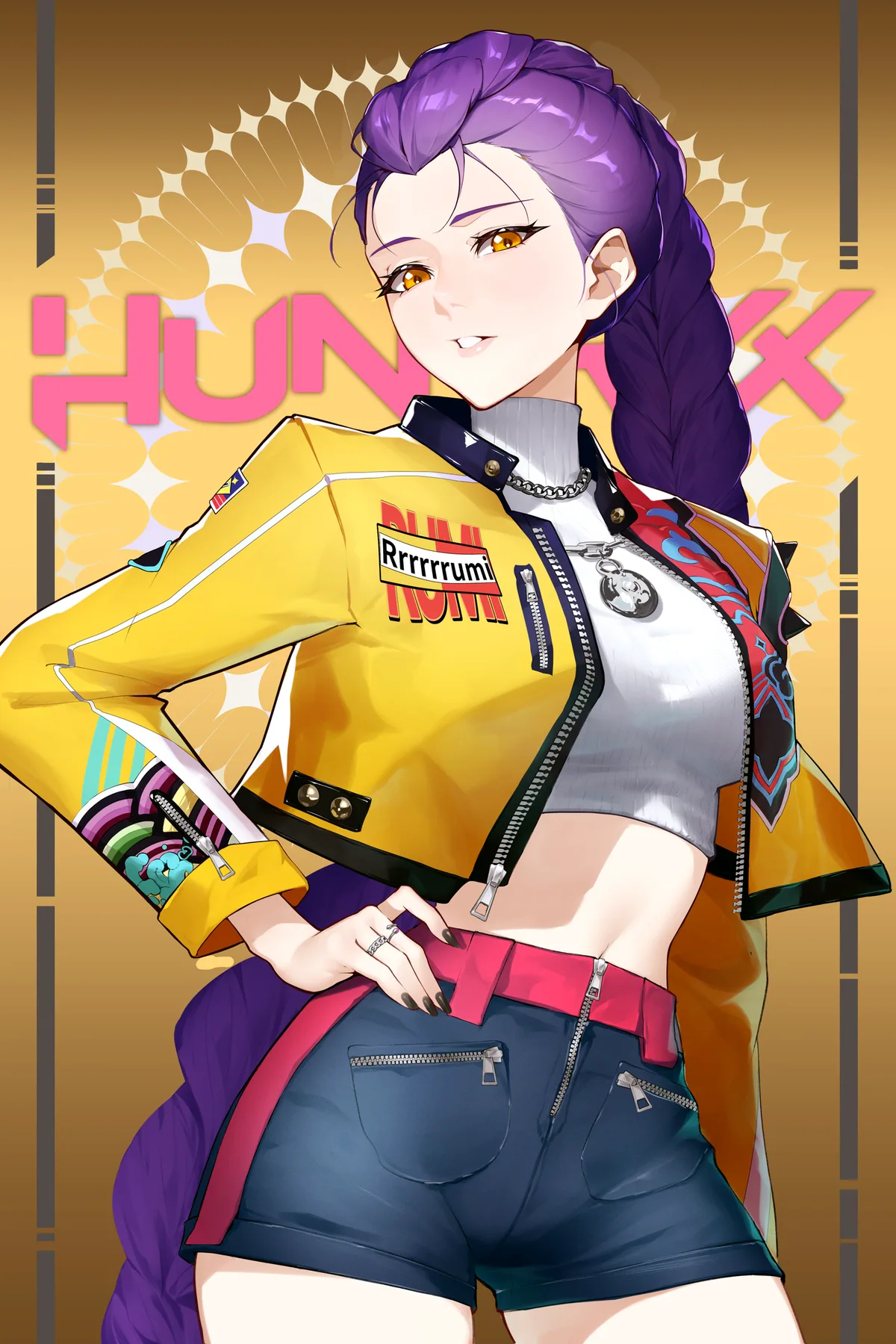 Rumi poster, KPop Demon Hunters, full artwork