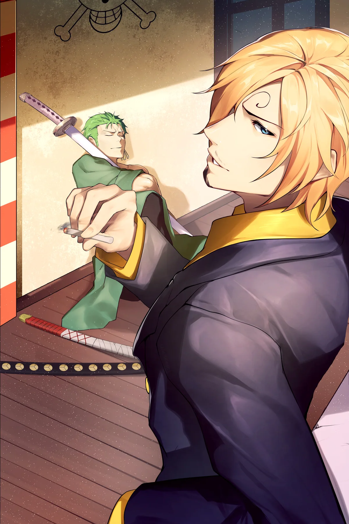 Sanji poster, One Piece, full artwork