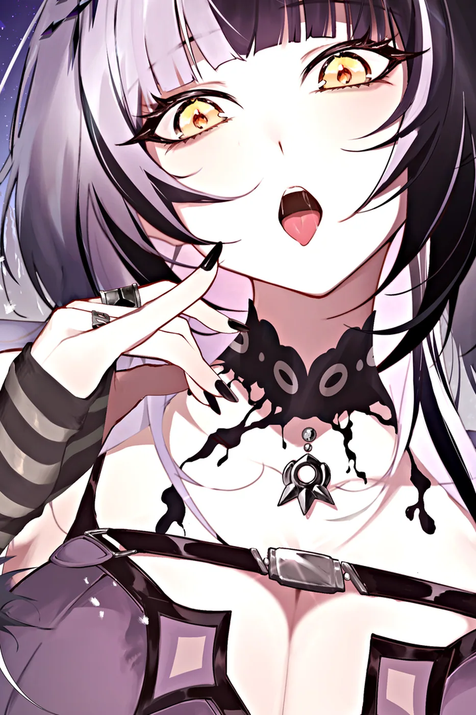 Close-up detail of the Shiori Novella artwork