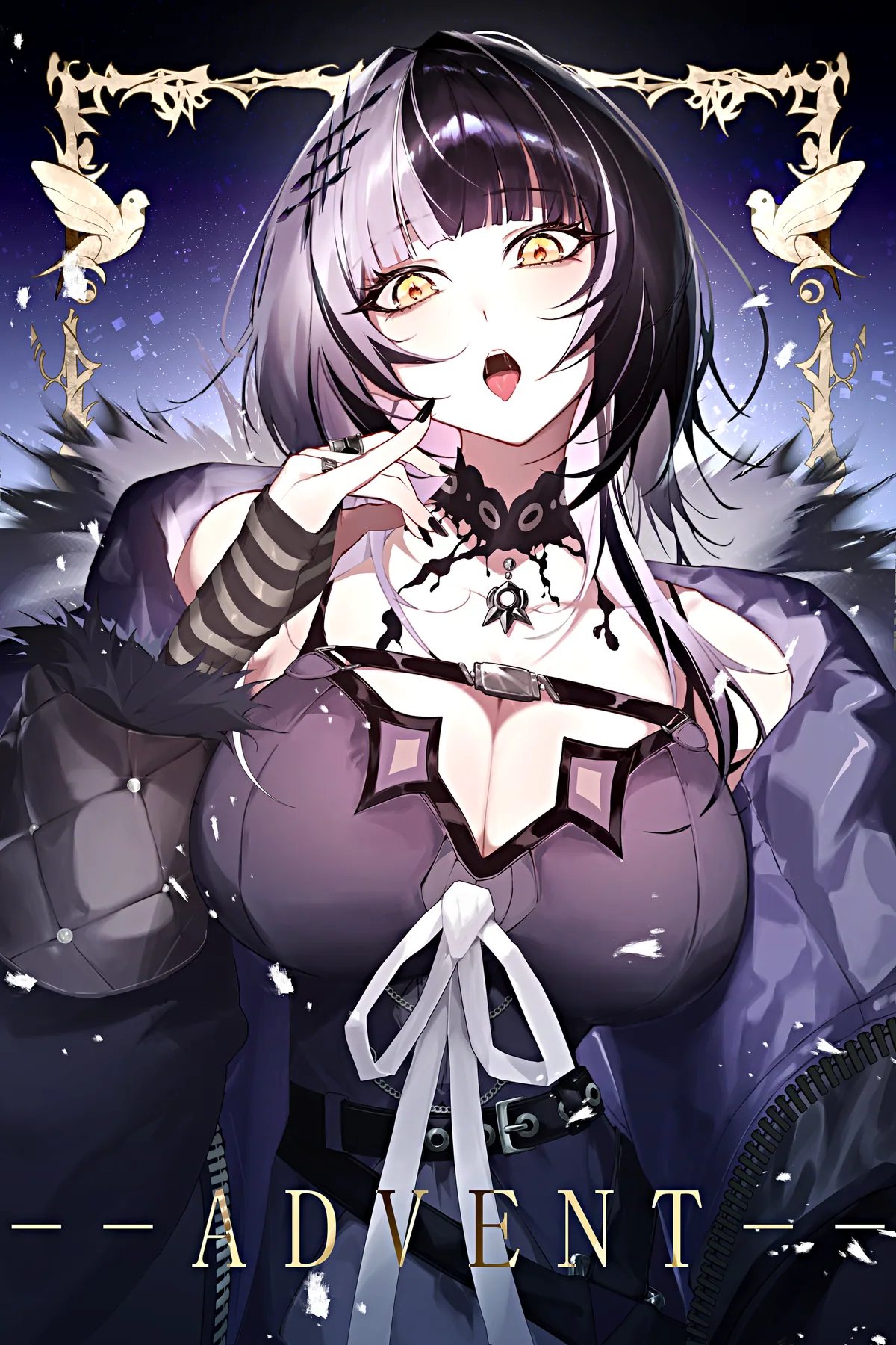 Shiori Novella poster, Hololive English -Advent-, full artwork