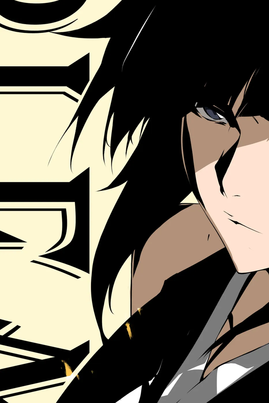 Close-up detail of the Soi Fon artwork