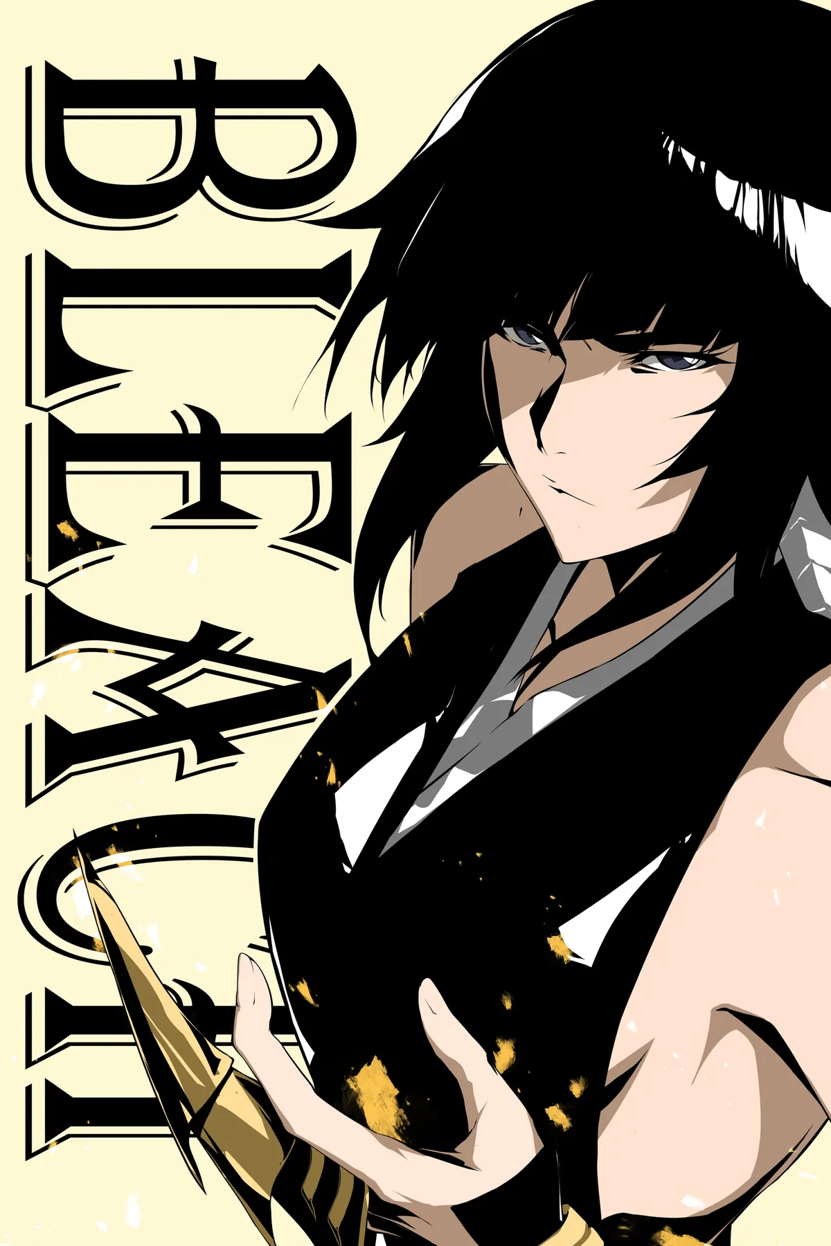 Soi Fon poster, Bleach, full artwork