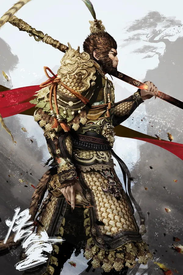 The Great Sage, Sun Wukong poster, Black Myth: Wukong