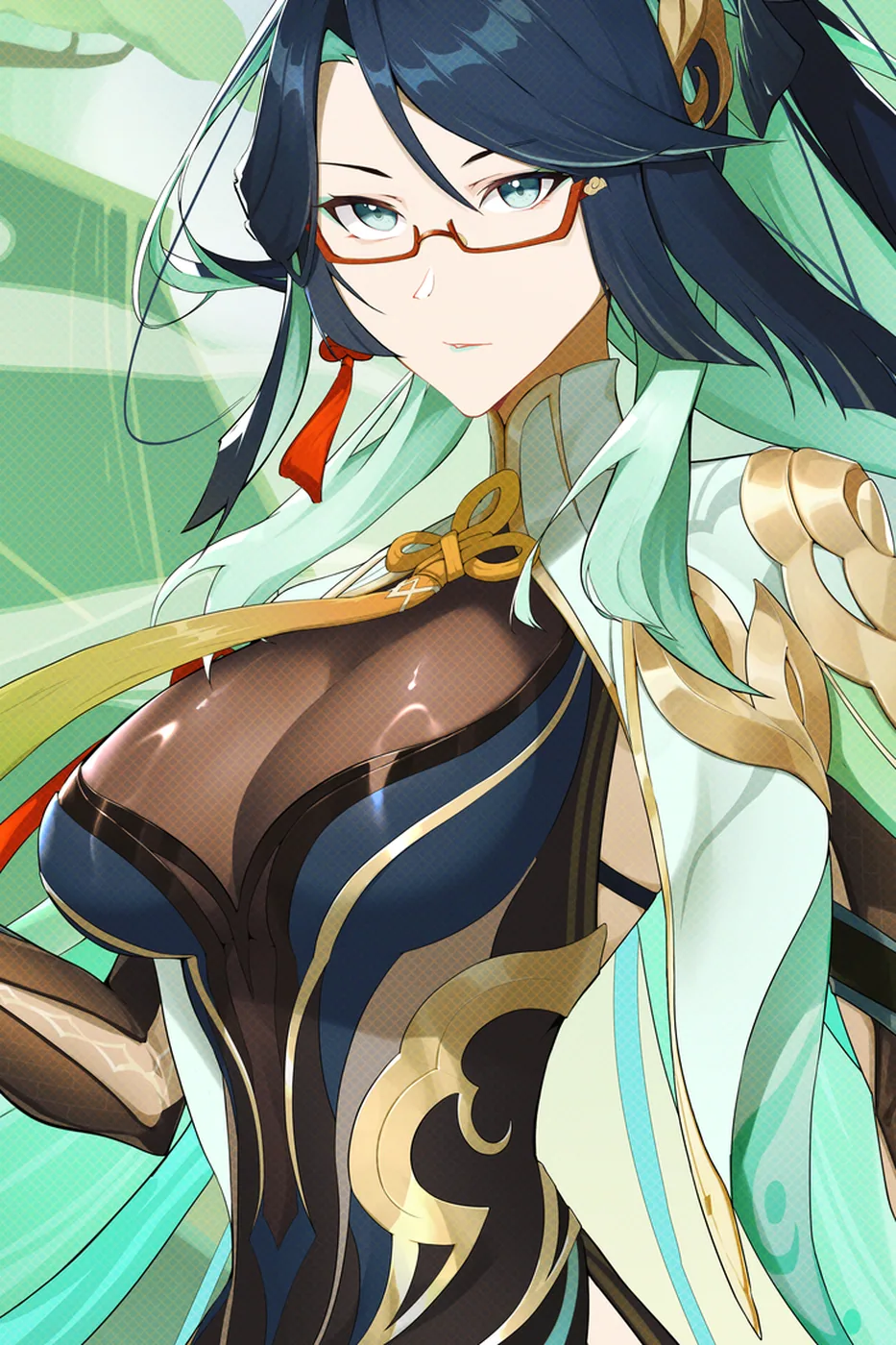 Close-up detail of the Xianyun artwork
