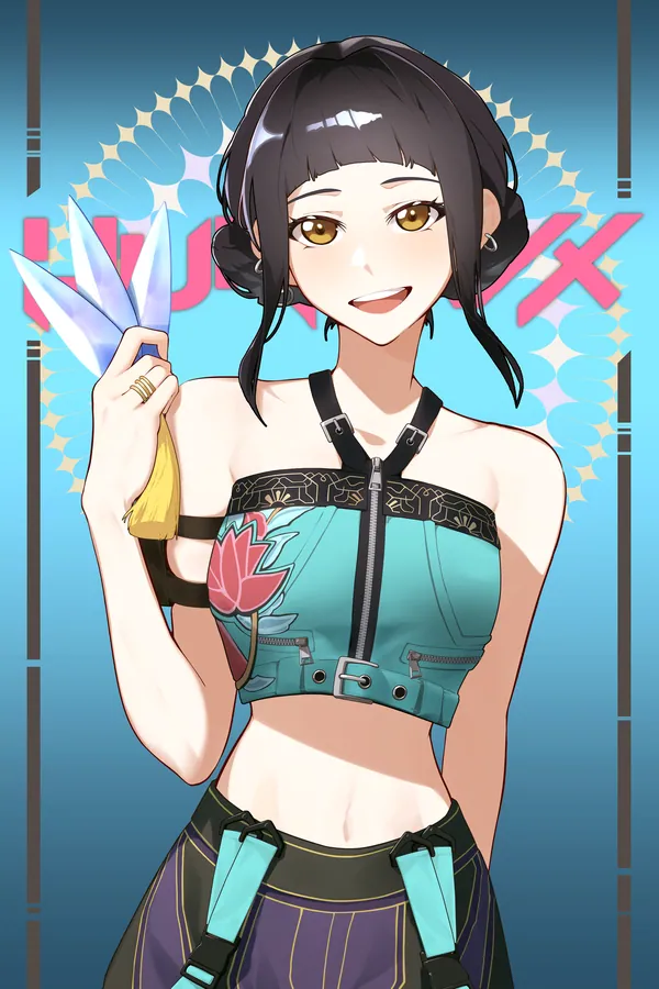 Zoey poster, KPop Demon Hunters